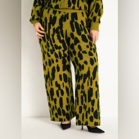 NWT:ElOQUII Intarsia Sweater Pant💥 - Picture 13 of 15